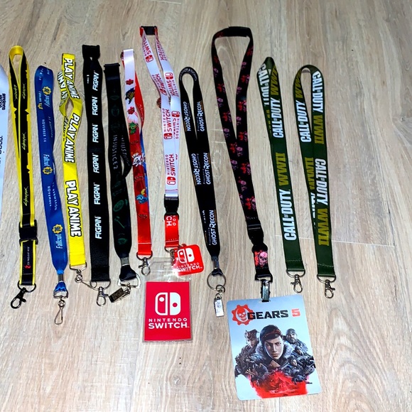 Video game Nintendo X Box lanyards new - Picture 4 of 7